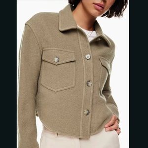 Aritzia Wilfred Free The Ganna Cropped Jacket
